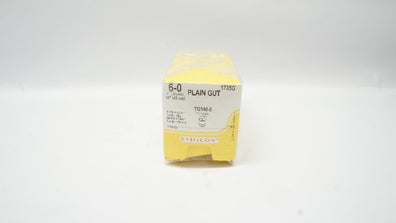 Ethicon 1735G 6-0 Plain Gut TG140-8 6.5mm 3/8c Spatula 18inch (x) - Box of 12